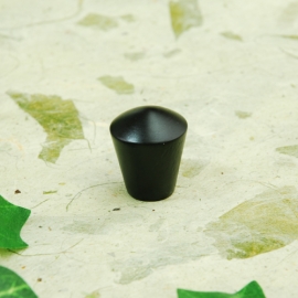 원목 꼭지손잡이 팽이 블랙 (20mm)