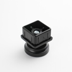 사각 파이프용 속캡 높이 조절발 40x40mm (100조/박스)