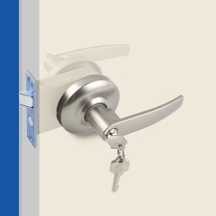 두꺼운 방화문 손잡이 45~60mm용