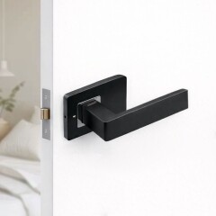 도무스 방문손잡이 711BK 블랙