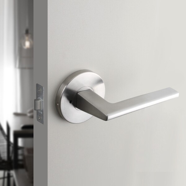 스텐 방문손잡이 론드