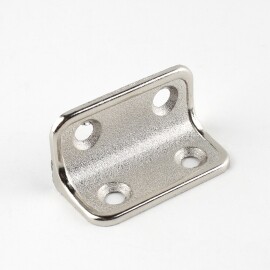 꺽쇠 휨방지 Ni (40x20mm) 100개/봉